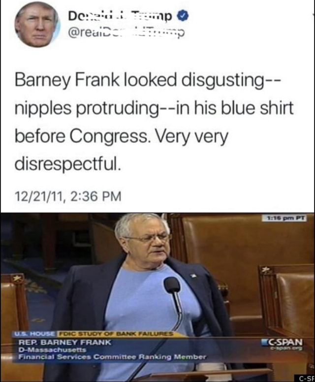 barney-frank-looked-disgusting-nipples-protruding-in-his-blue-shirt