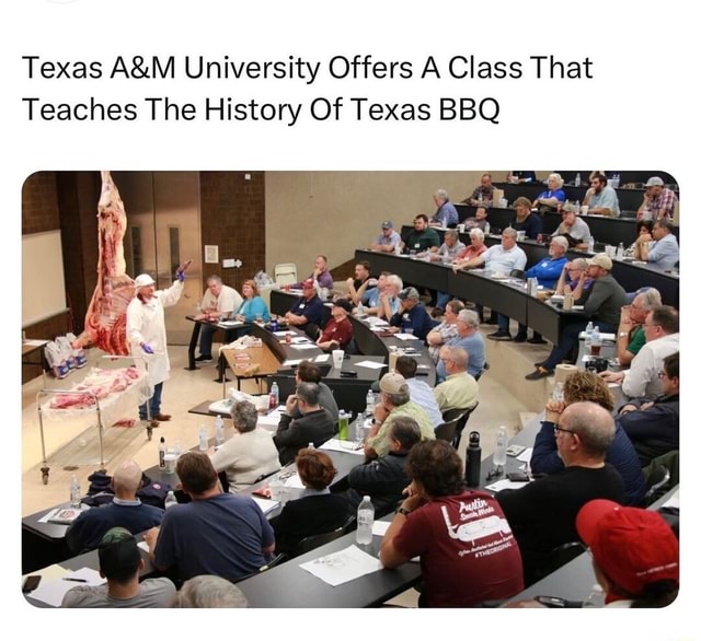 Texas University Offers A Class That Teaches The History Of Texas BBQ