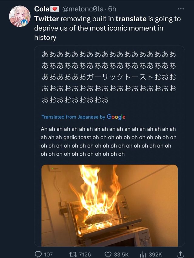 Cola Twitter removing built in translate is going to deprive us of the