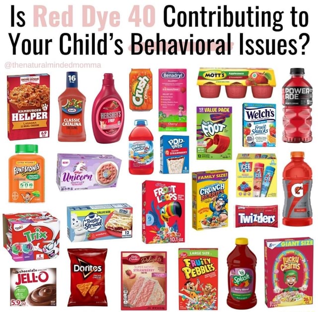 Is Red Dye 40 Contributing to Your Child's Behavioral Issues