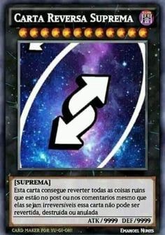 CARTA REVERSA SUPREMA - iFunny