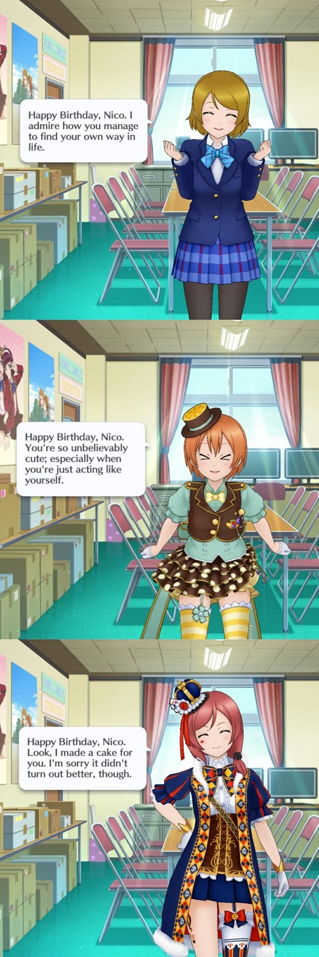 Happy Birthday, Nico. I admire how you manage to find your own way in