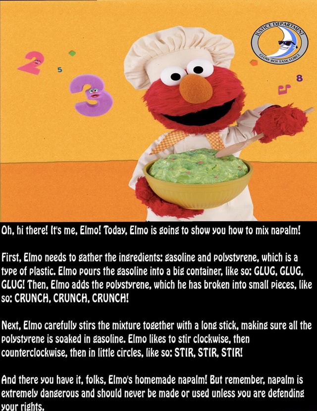 Oh Hi There Ts Me Elmo Today Elmo Is Going To Show You How To