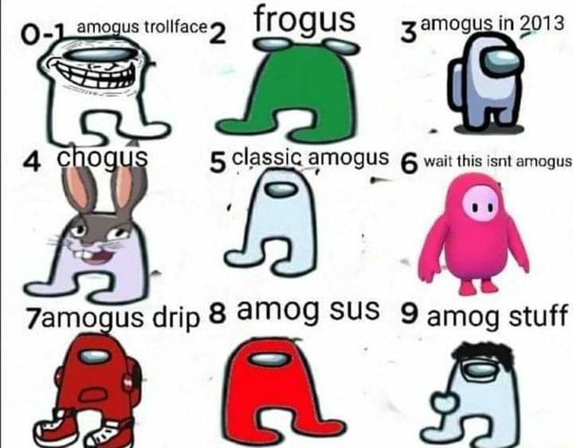 Amogus trollface frog uS amogus in 201 DD 5 classic AMOQUS wait this ...