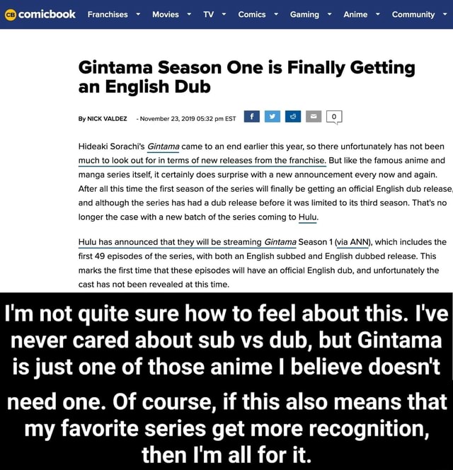 gintama season 1 english dubbed