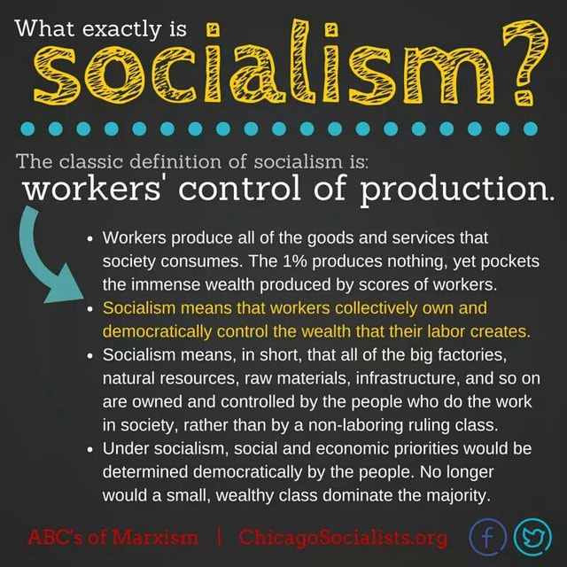 who owns means of production in socialism