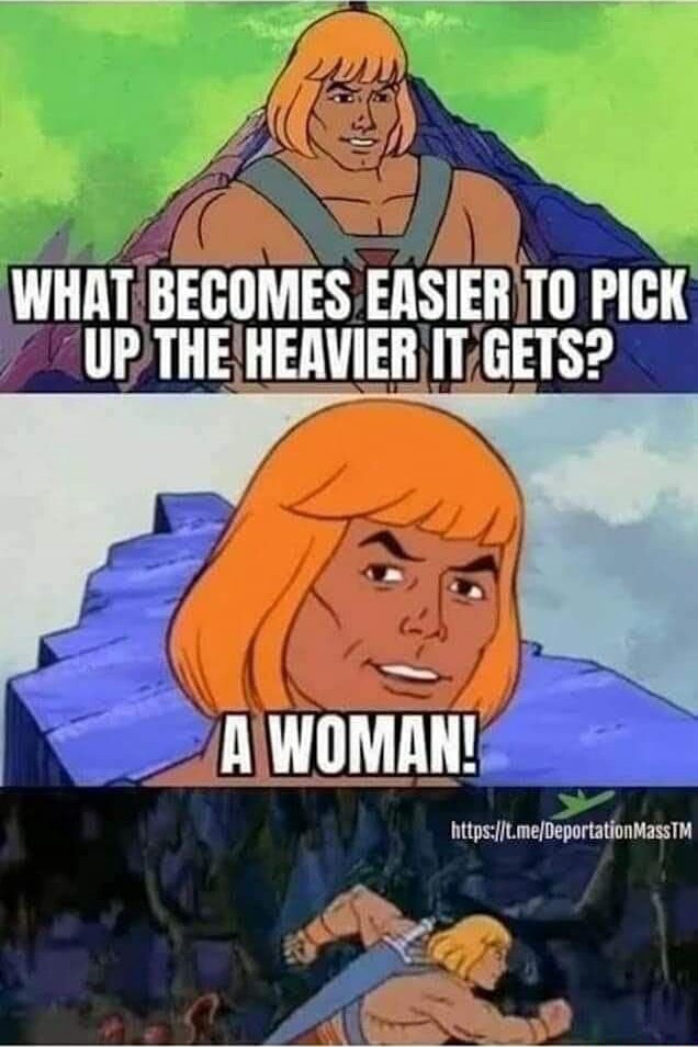 FASIER 10 PICK P THE HEAVIER IT GETS? iFunny