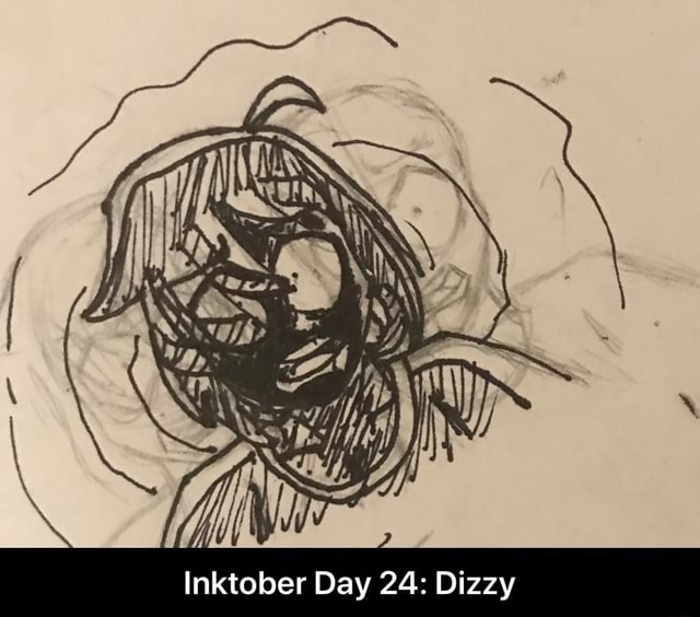 Lnktober Day 24: Dizzy - Inktober Day 24: Dizzy - IFunny