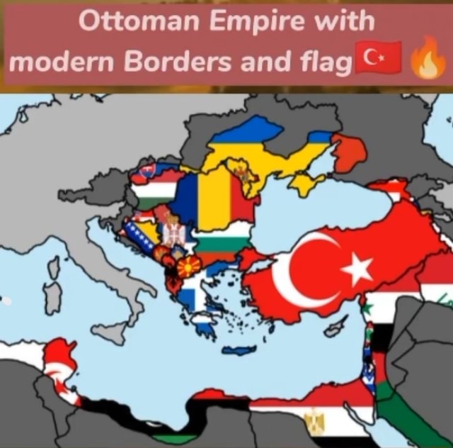 ottoman empire modern flag