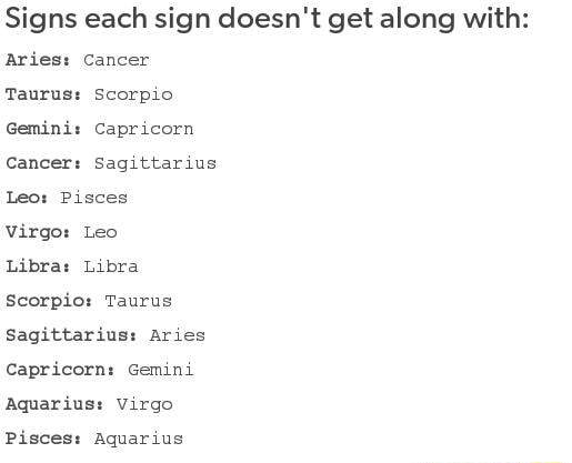 Why aquarius and virgo dont get along