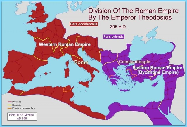 division-of-the-roman-empire-by-the-emperor-theodosios-395-ad-pars