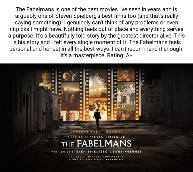 The Fabelmans Is One Of The Best Movies I've Seen In Years And Is ...