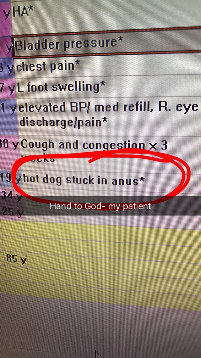 Foot swelling* elevated BP} med refill, R. eye and do stuck Hand to my