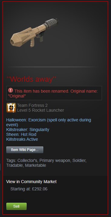 @ This item has been renamed. Original name: *Original