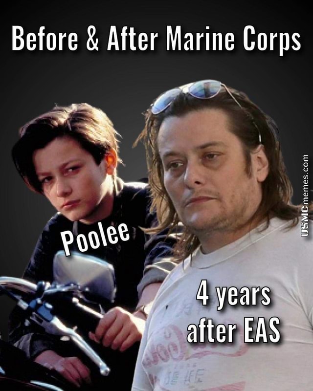 Before & After Marine Corps \ = , Ayears after EAS - America’s best ...