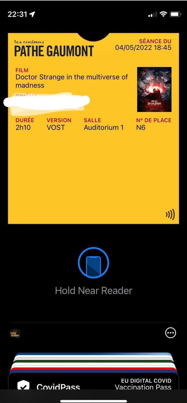 Les cimimas SEANCE DU FILM Doctor Strange in the multiverse of madness
