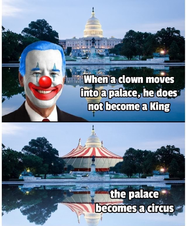 When a clown moves into a palace, he does not become a King the palace ...