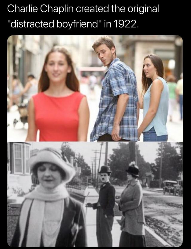 Charlie Chaplin created the original 