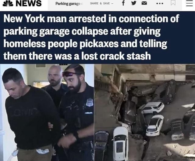 NEWS Parking garag New York man arrested in connection of parking ...