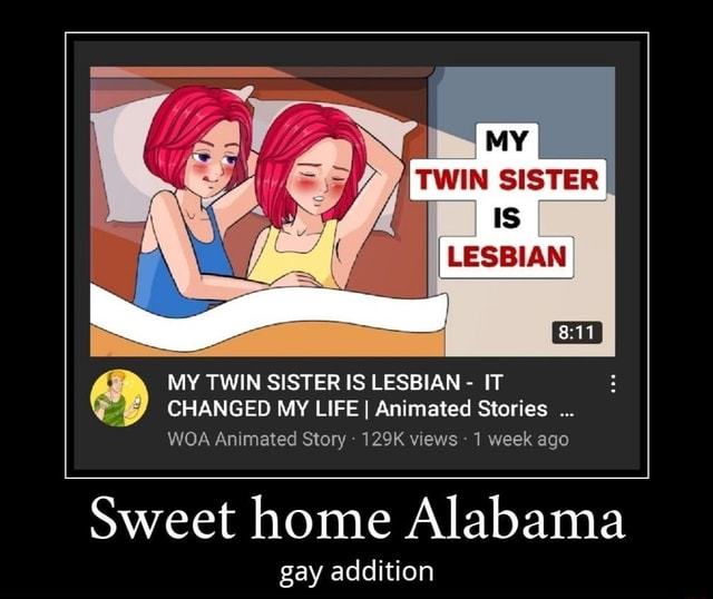 Lesbian twin sisters