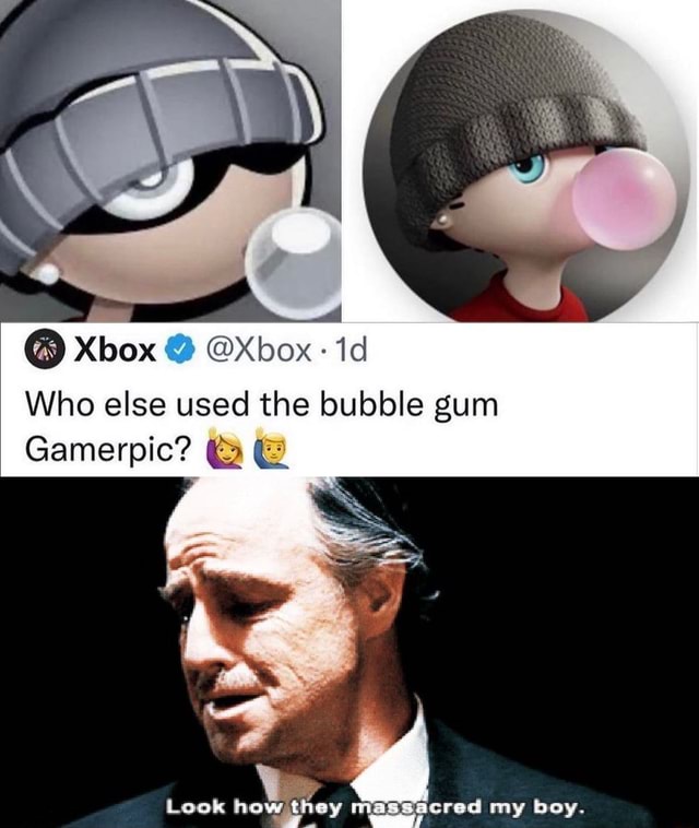 Xbox @Xbox Who else used the bubble gum Gamerpic? Look howilthey my boy ...