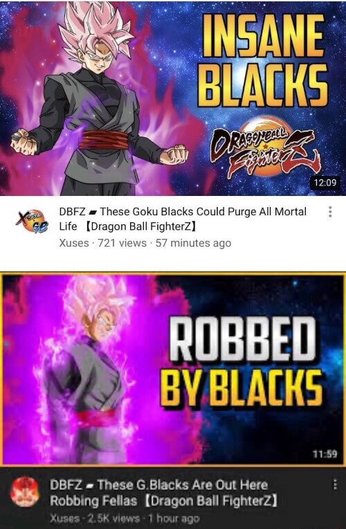 Life [Dragon Ball Fighter2] minutes ago ROBBED, BY BLACHS DBFZ These ...