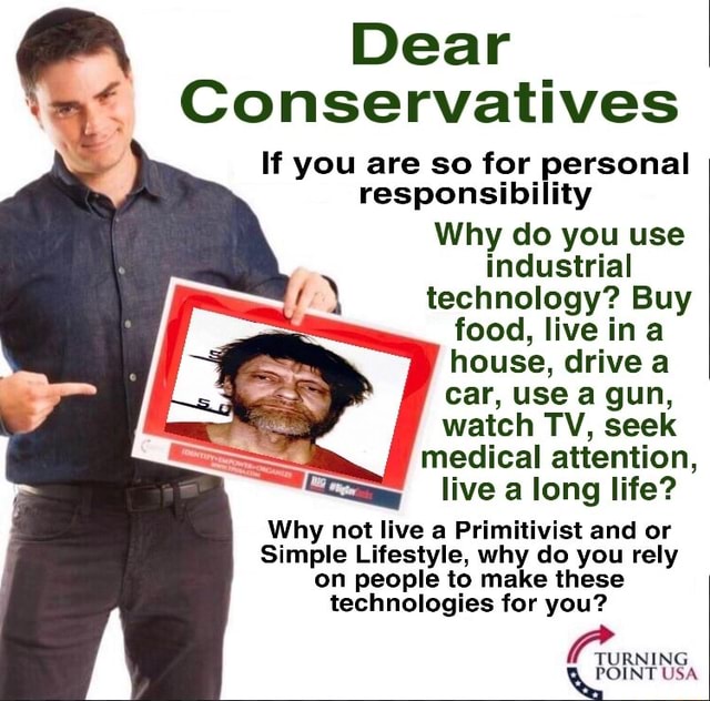 Dear Conservatives If You Are So For Personal Responsibility Why Do You ...