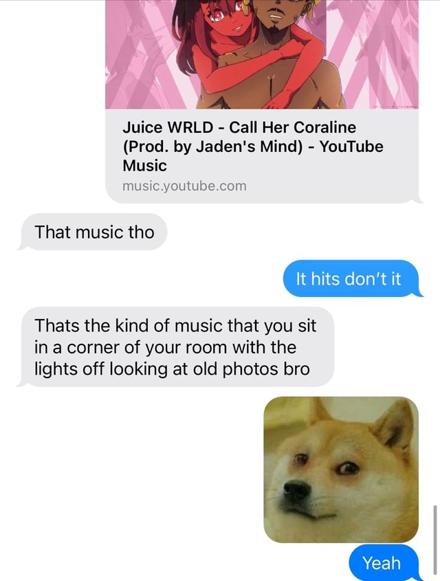 Juice WRLD Call Her Coraline (Prod. by Jaden's Mind) YouTube Music