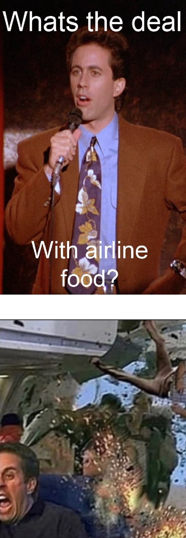 Whats the deal With airline food? - iFunny