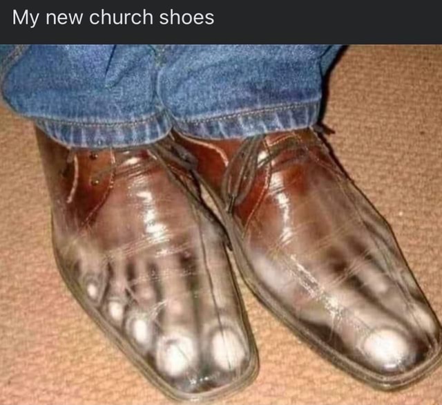 Long church sale shoes