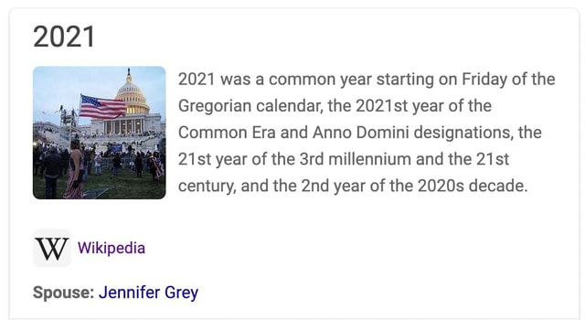 2021 was a common year starting on Friday of the Gregorian calendar