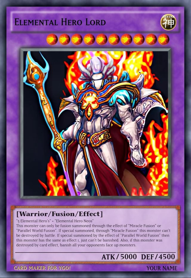 ELEMENTAL HERO LORD Ad 