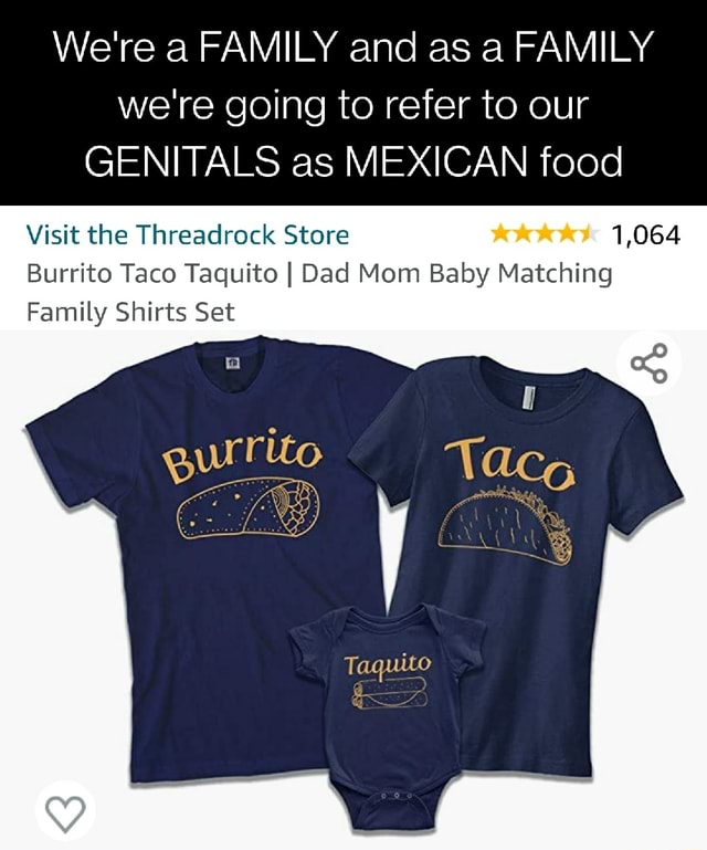 We're a FAMILY and as a FAMILY we're going to refer to our GENITALS as