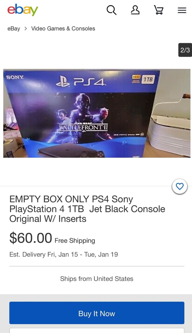 original ps4 ebay