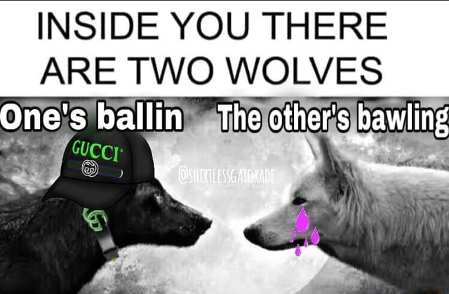 Inside You There Are Two Wolves Ifunny 