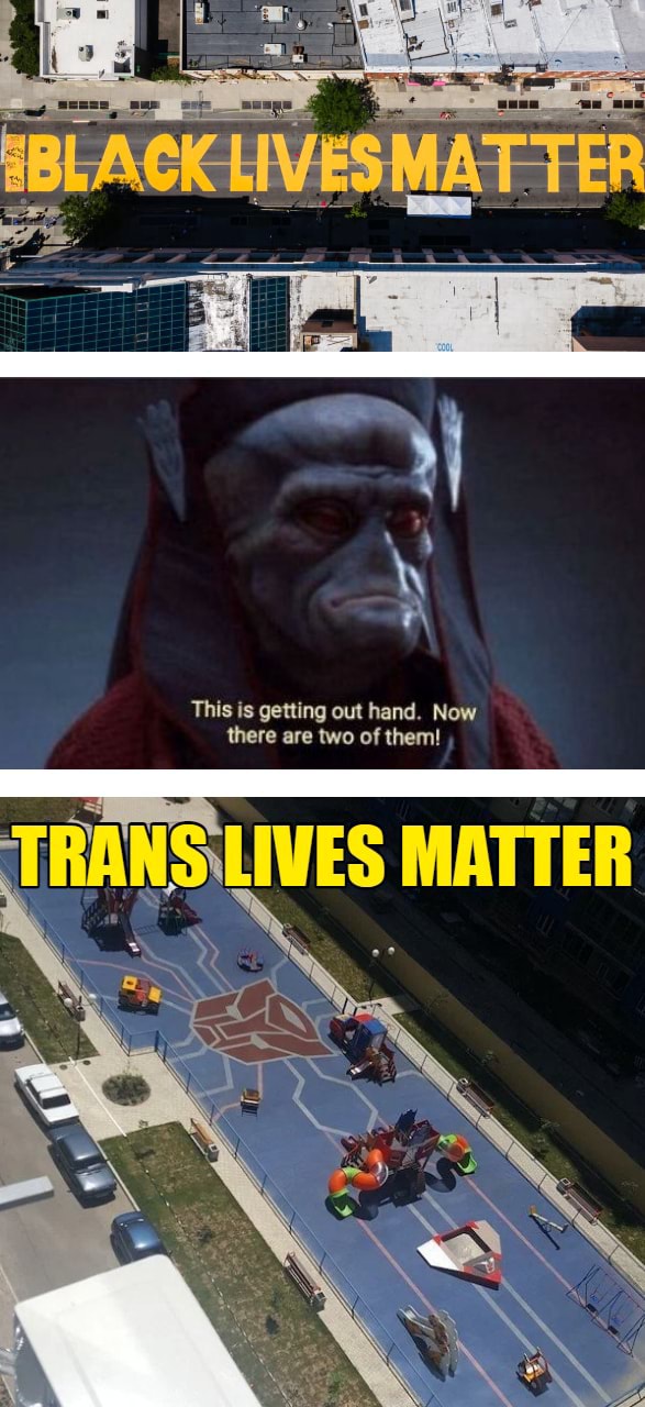This Is Getting Out Hand Now There Are Two Of Them Trans Matter