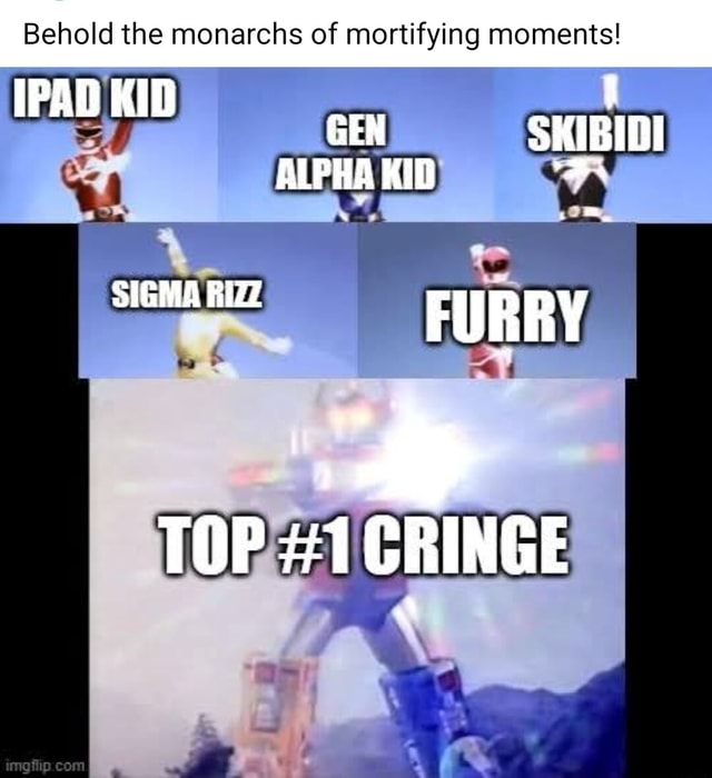 Behold the monarchs of mortifying moments! IPAD KID GEN OKIBIDI ALPHA ...