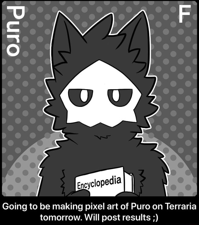 Sorry for not posting in a bit. Here's some terra art for a user on discord🫶🏽  along with a pixel piece of my boy #furryoc #oc #furry…