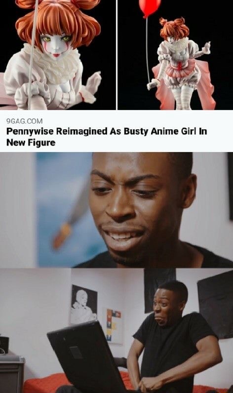 Pennywise Reimagined As Busty Anime Girl In New Figure - iFunny Brazil Pennywise Reimagined As Busty Anime Girl In New Figure - iFunny Brazil