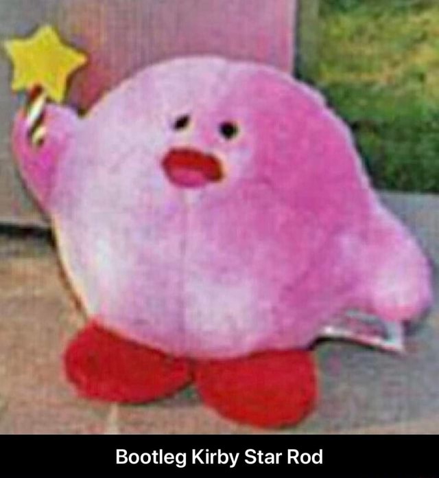 kirby star rod plush