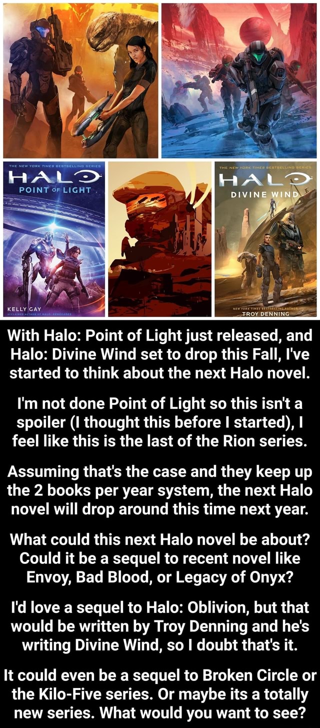 Halo: Divine Wind, Book by Troy Denning