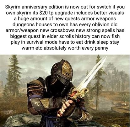 Blog 857: Surviving Skyrim (Anniversary Edition) – Rao Dao Zao