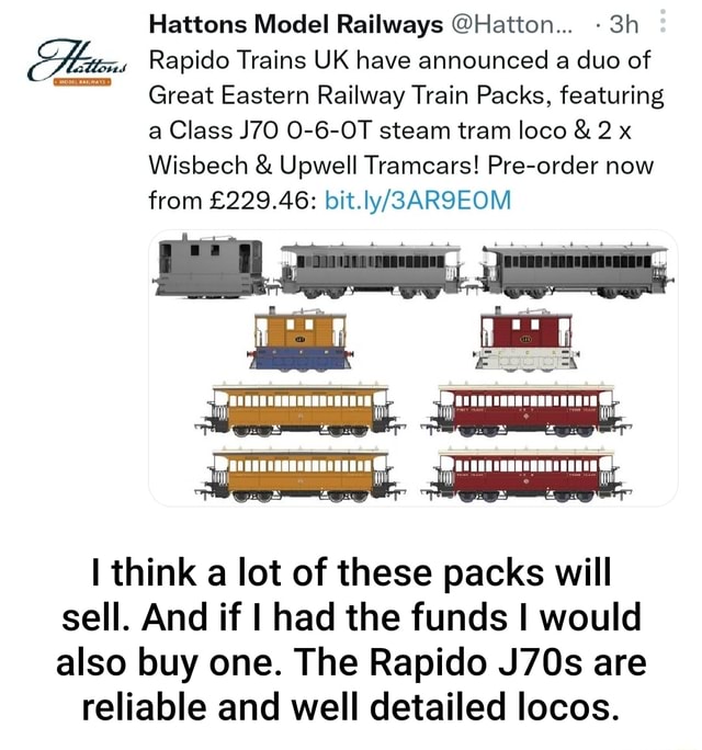 Hattons Model Railways Hatton Sh Rapido Trains Uk Have Announced A