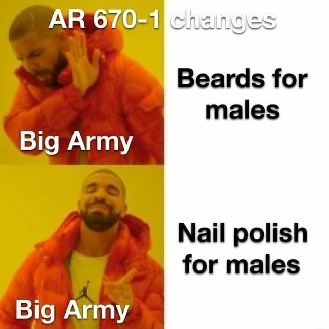 Ar 670 1 Chamges Beards For Males Big Army Nail Polish For Males Big Army