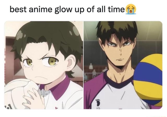 Best Anime Glow Up Of All Time - IFunny