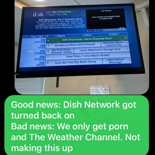 Black Porn Channels - List: My Channels Crannet d. sh #:12pm Tue XXX Showcase: Get 8 Channels  Now! TY Gat Xtsy, Huatler TV, Reality King BrazZors for & REAL EXTRE may  'apply. for $17.99! Blackouts may