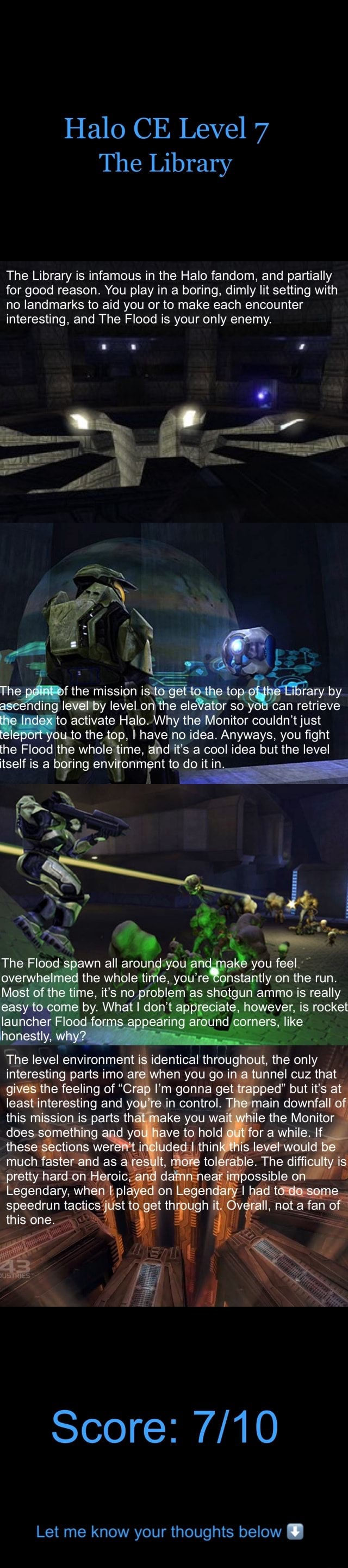Halo CE Level 7 The Library The Library is infamous in the Halo fandom ...