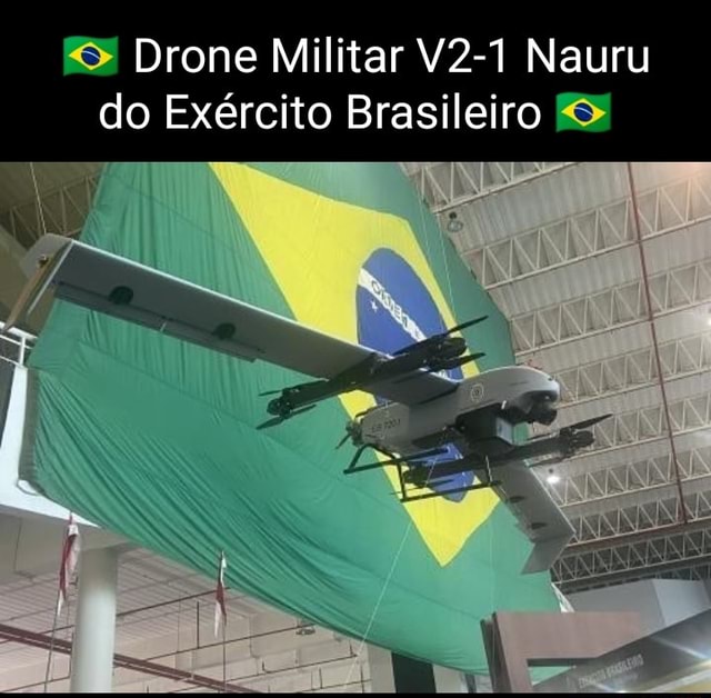 Drone Militar V2-1 Nauru do Exército Brasileiro - )