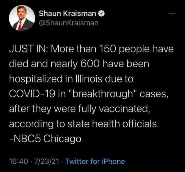 Shaun Kraisman var JUST IN More than 150 people have died and nearly