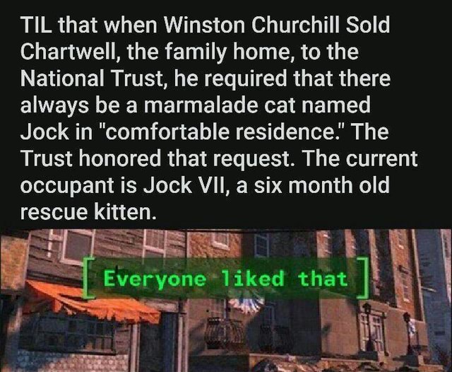 TIL that when Winston Churchill Sold Chartwell, the family home, to the